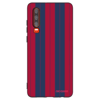 Picasee silikonski črni ovitek za Huawei P30 - Yacht club