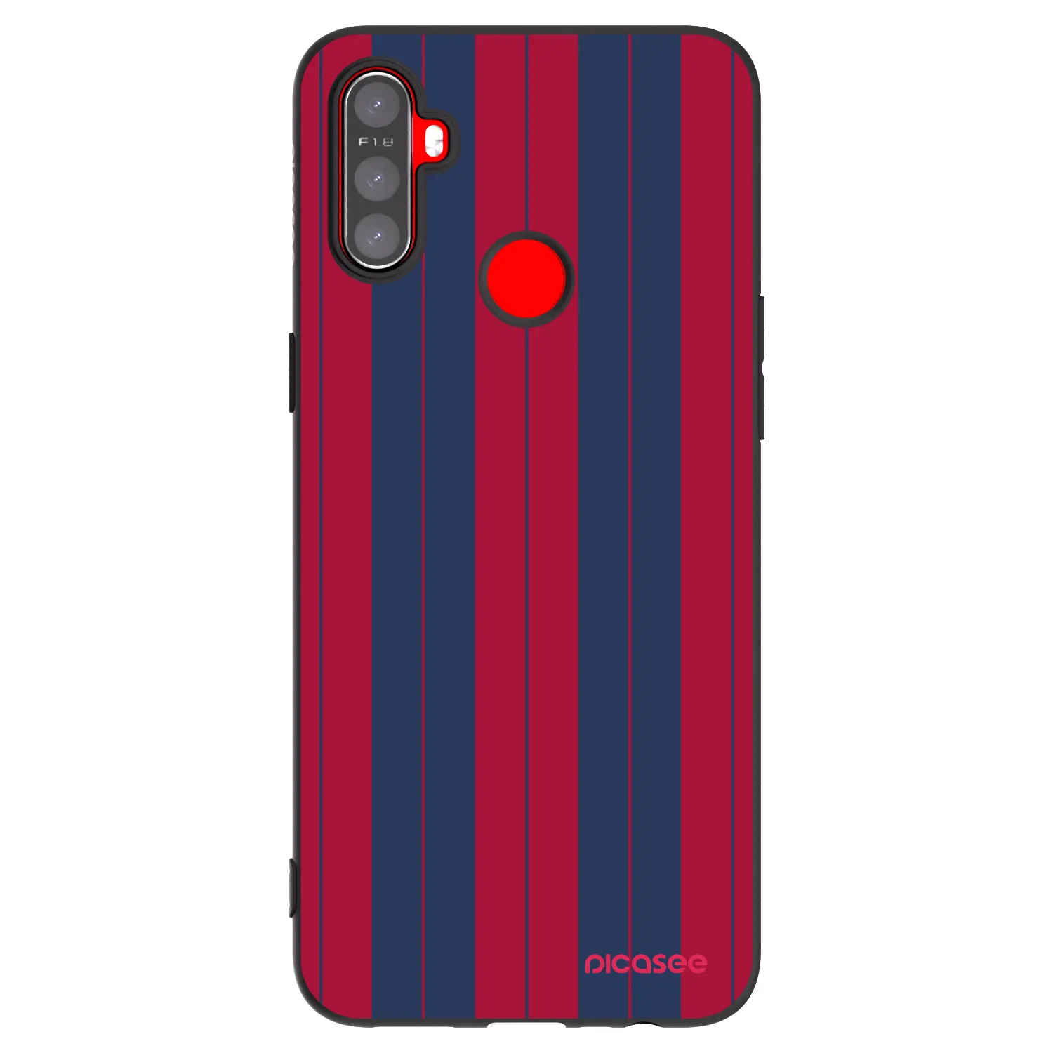 Picasee silikonski črni ovitek za Realme C3 - Yacht club