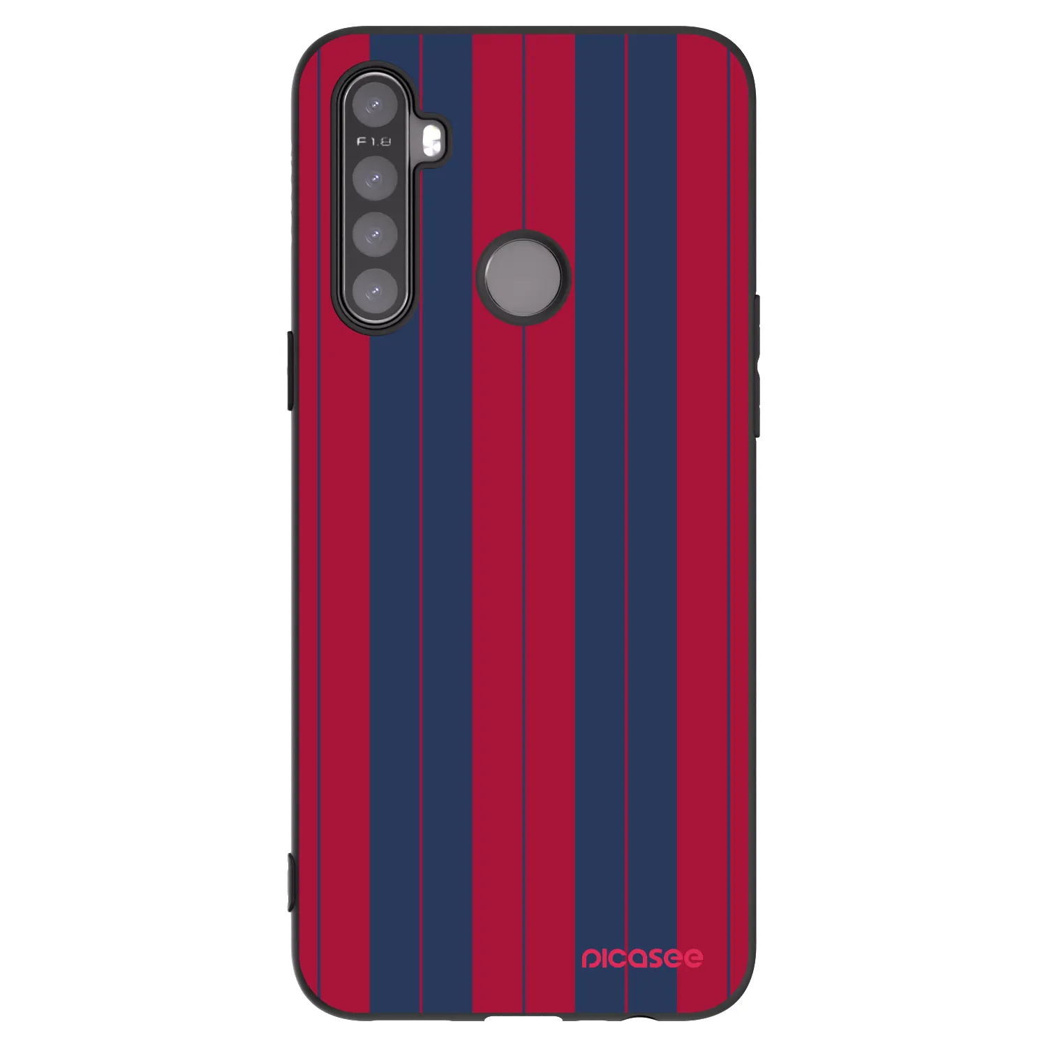 Picasee silikonski črni ovitek za Realme 6i - Yacht club
