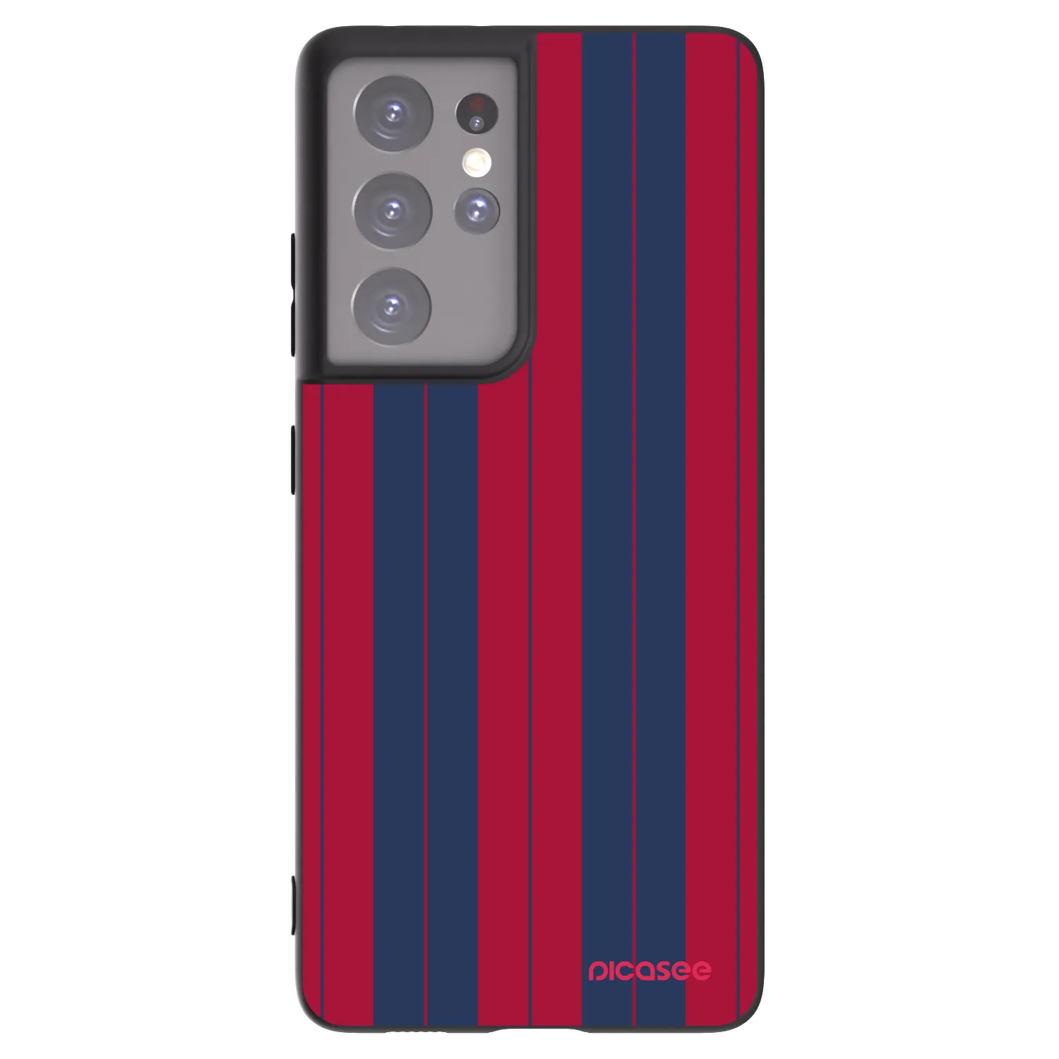 Picasee silikonski črni ovitek za Samsung Galaxy S21 Ultra 5G G998B - Yacht club