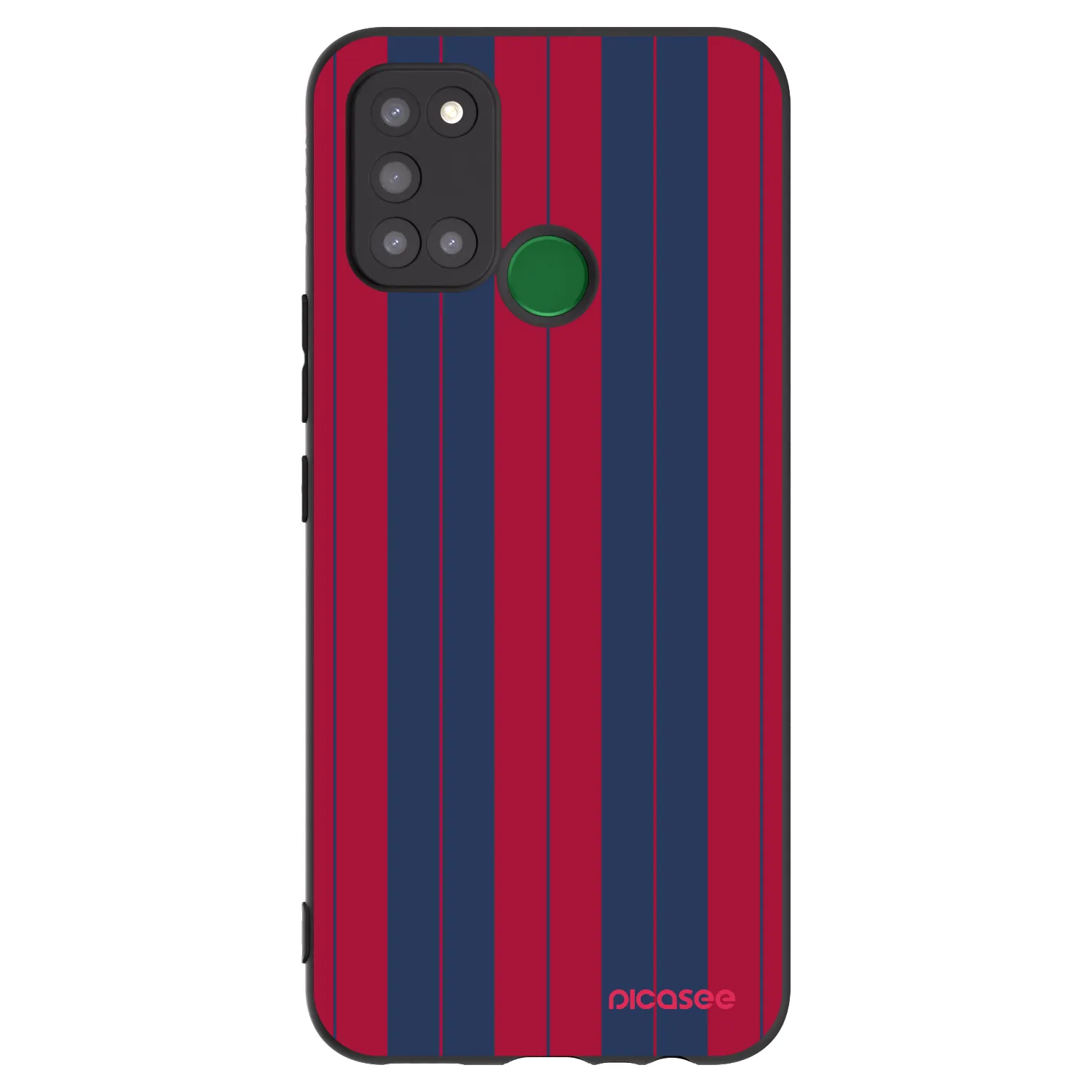 Picasee silikonski črni ovitek za Realme 7i - Yacht club