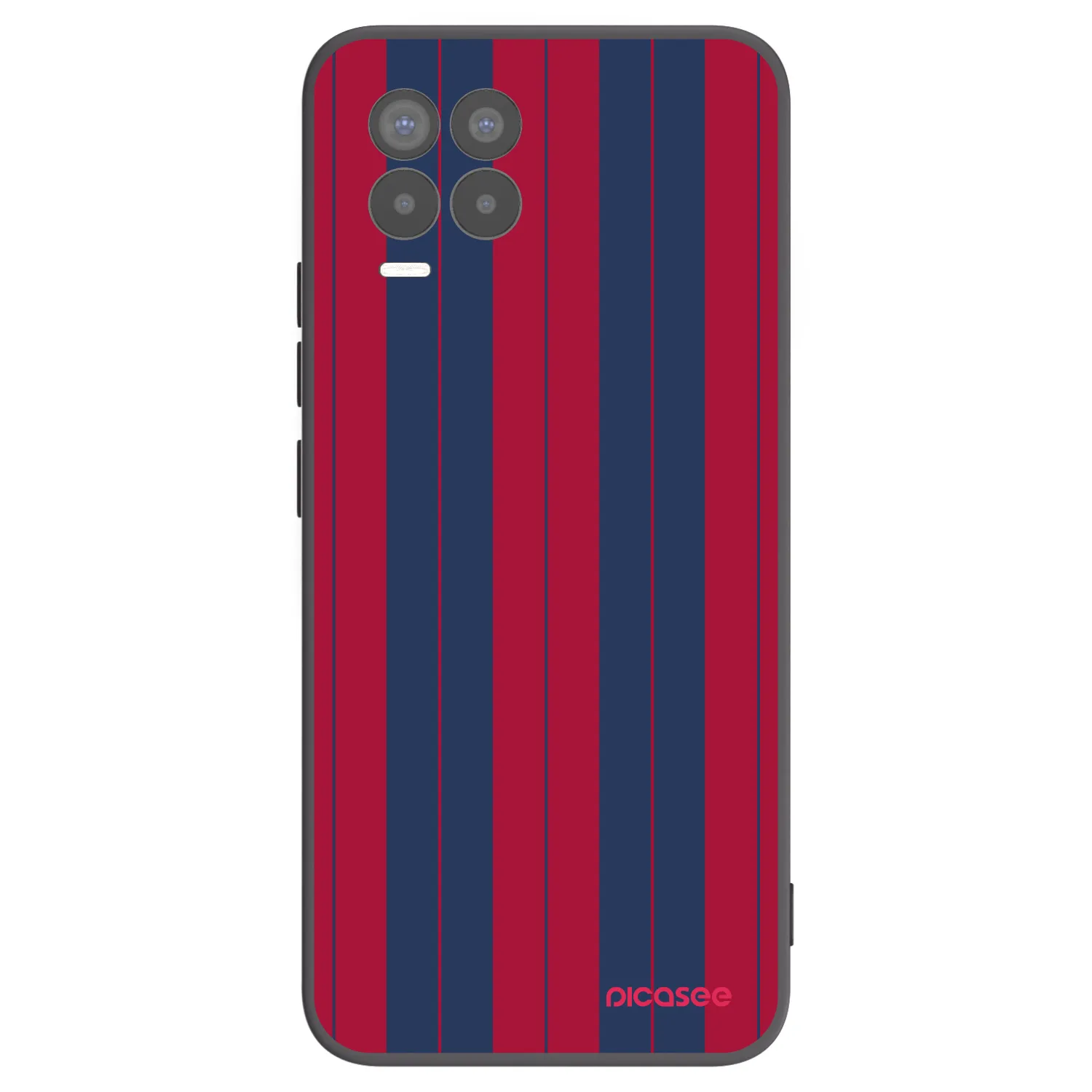 Picasee silikonski črni ovitek za Realme 8 4G - Yacht club