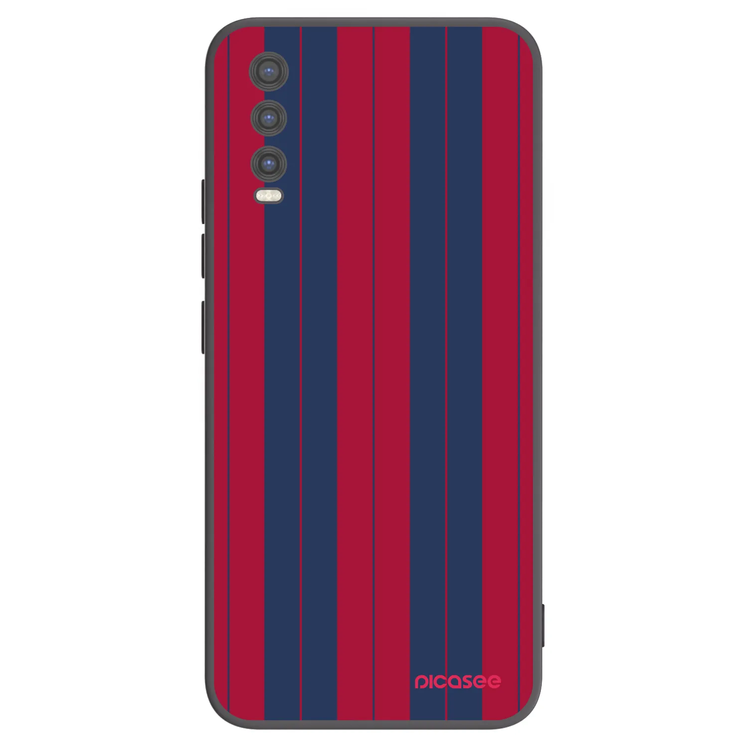 Picasee silikonski črni ovitek za Vivo Y20s - Yacht club