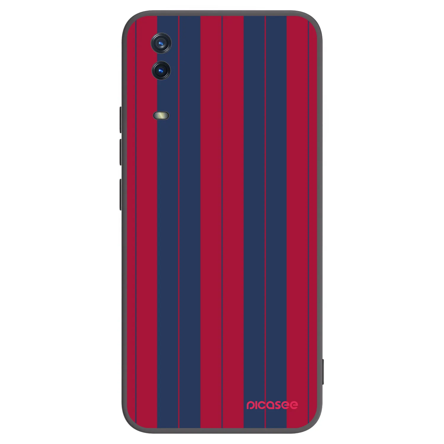 Picasee silikonski črni ovitek za Vivo Y11s - Yacht club