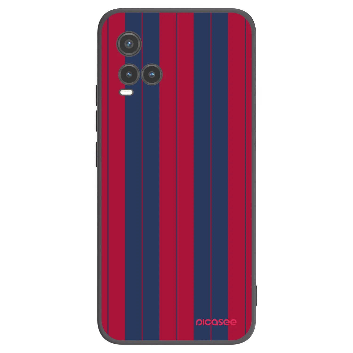 Picasee silikonski črni ovitek za Vivo Y33s - Yacht club