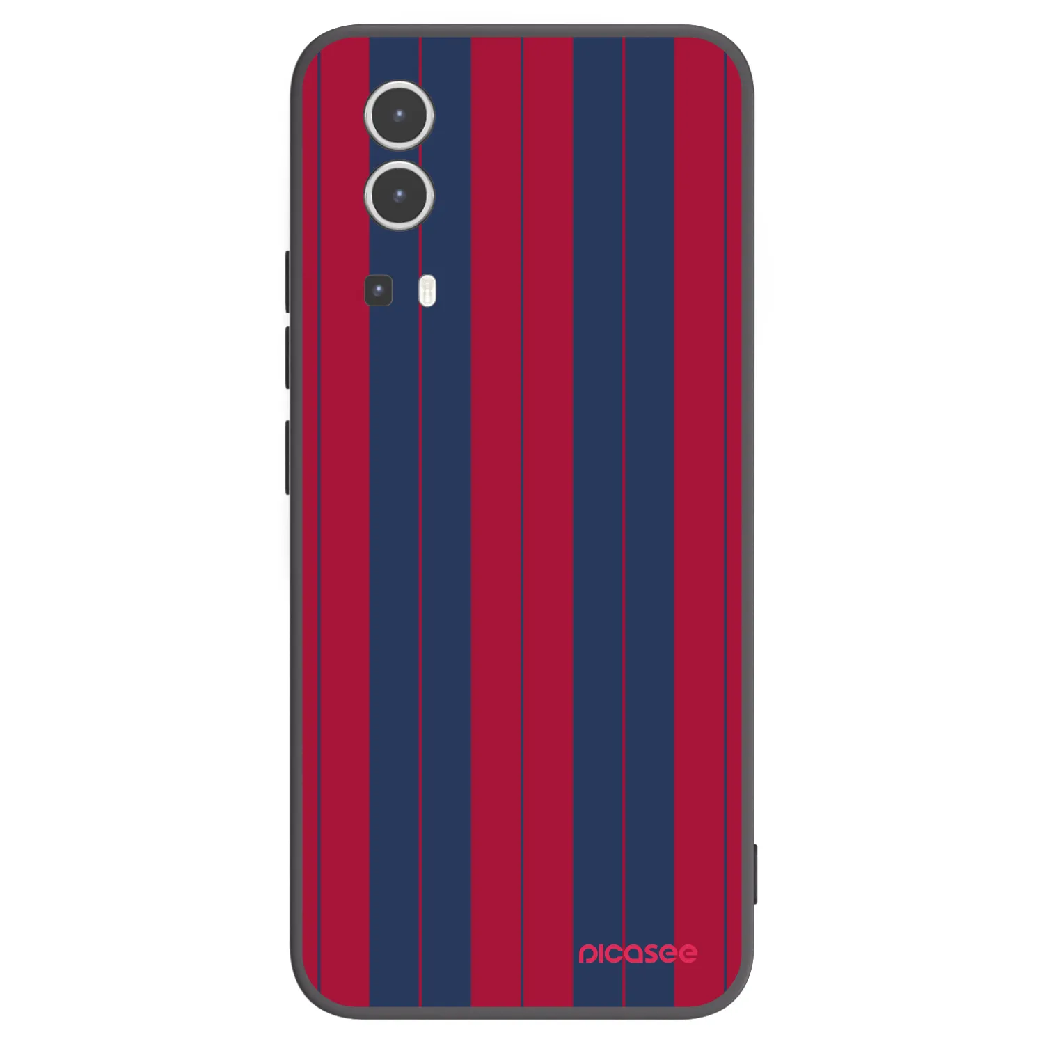 Picasee silikonski črni ovitek za Vivo Y72 5G - Yacht club