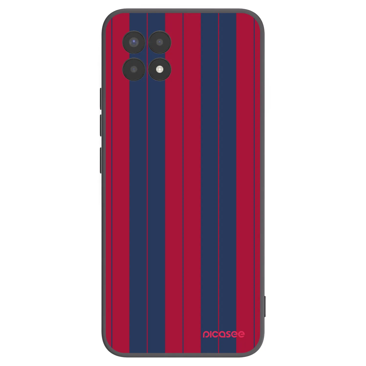 Picasee silikonski črni ovitek za Realme 8i - Yacht club