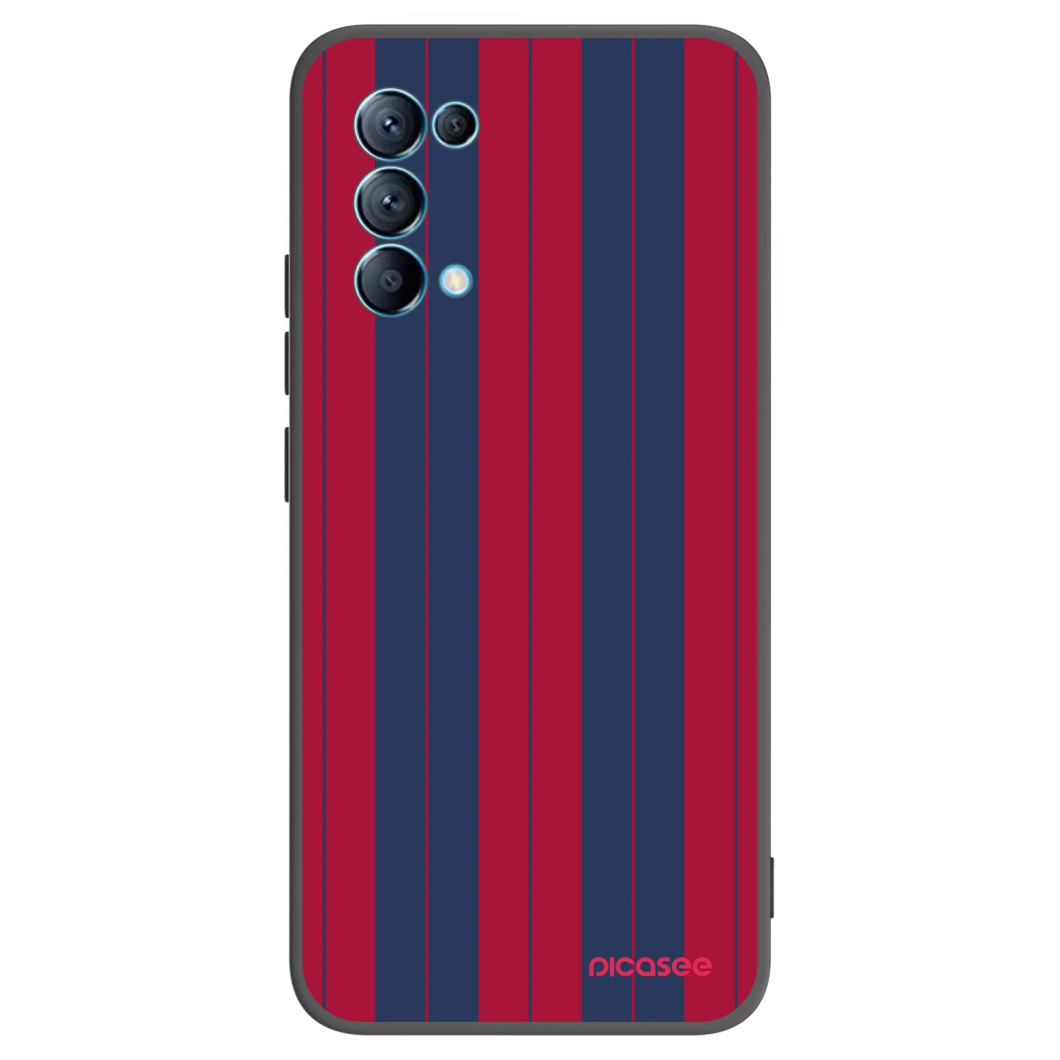 Picasee silikonski črni ovitek za OPPO A16s - Yacht club