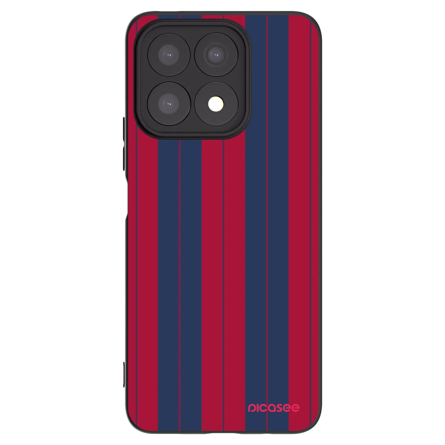 Picasee silikonski črni ovitek za Honor X8a - Yacht club