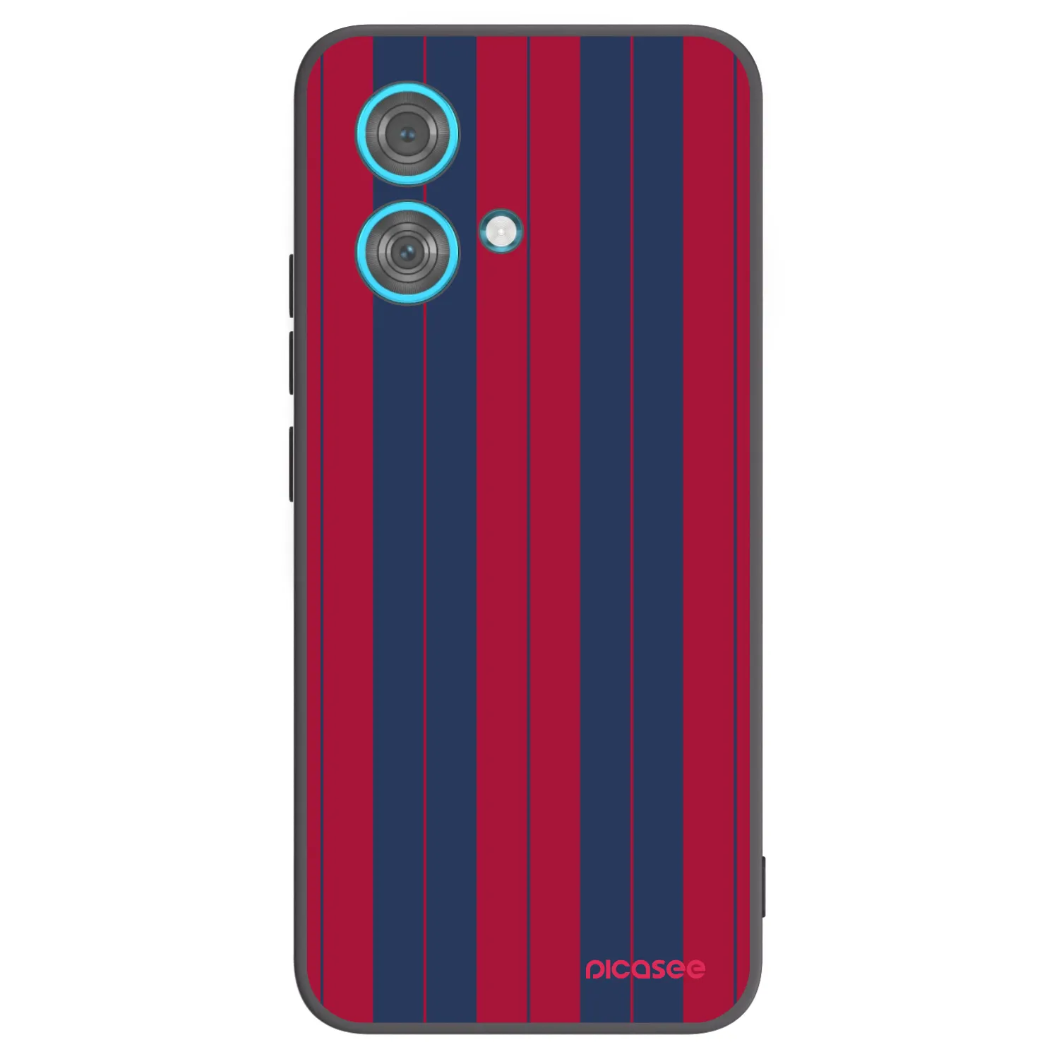 Picasee silikonski črni ovitek za Motorola Edge 40 Neo - Yacht club