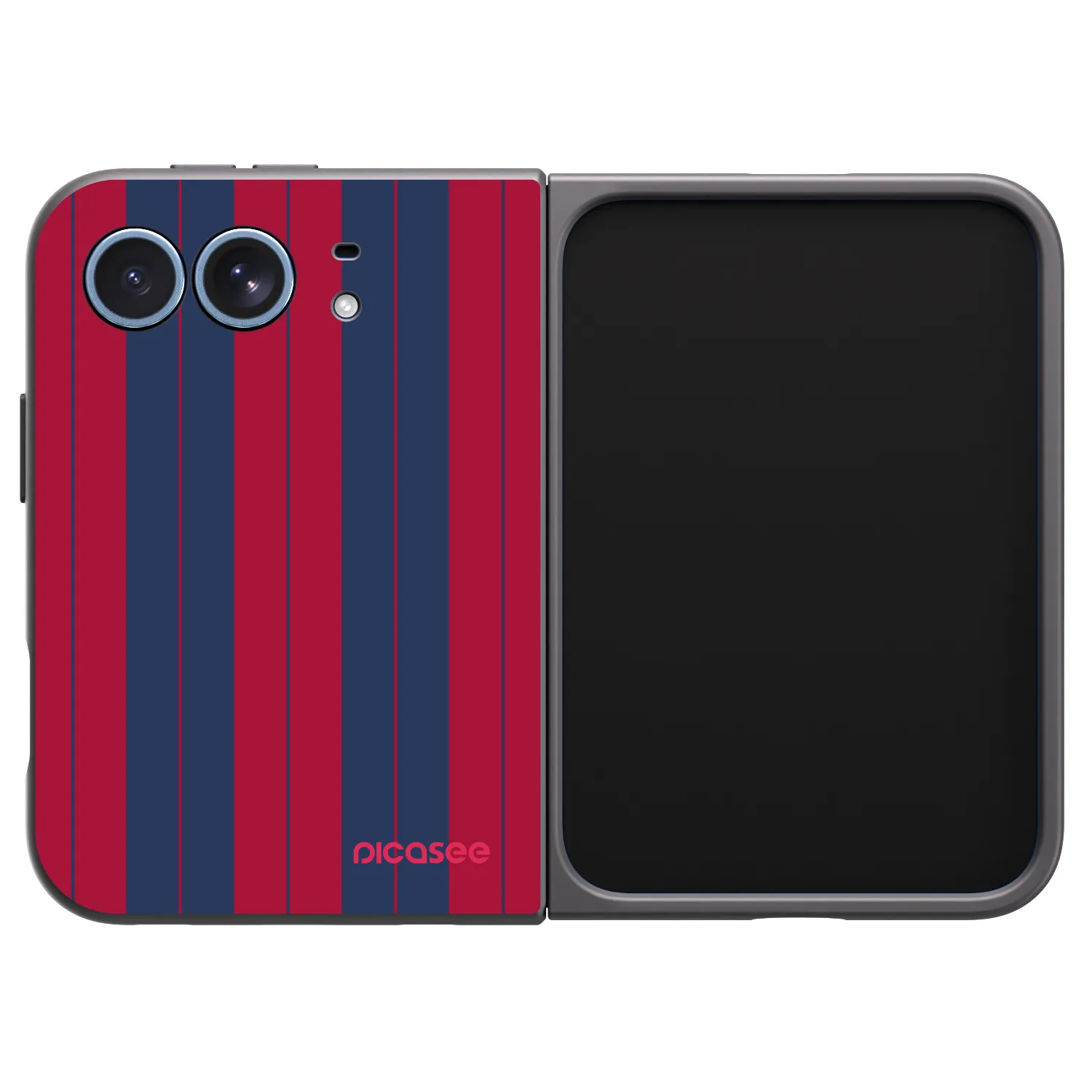 Picasee silikonski črni ovitek za Apple iPhone Duo - Yacht club