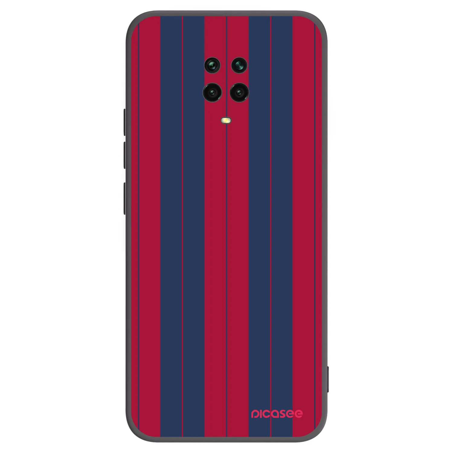Picasee silikonski črni ovitek za Xiaomi Redmi Note 9 Pro - Yacht club