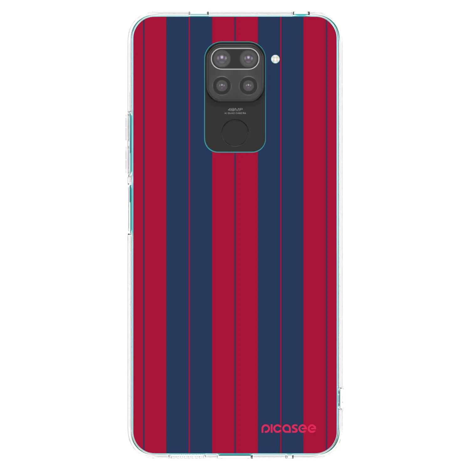 Picasee silikonski črni ovitek za Xiaomi Redmi Note 9 - Yacht club