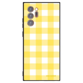 Picasee silikonski črni ovitek za Samsung Galaxy Note 20 Ultra - Gride lemon