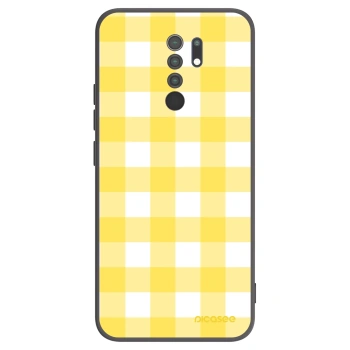 Picasee silikonski črni ovitek za Xiaomi Redmi 9 - Gride lemon