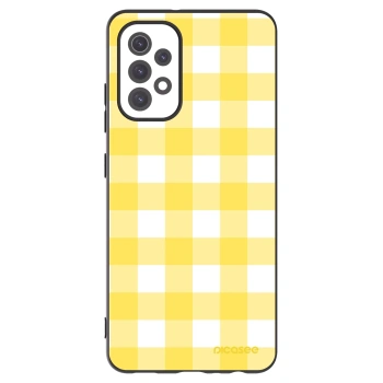 Picasee silikonski črni ovitek za Samsung Galaxy A32 5G A326B - Gride lemon