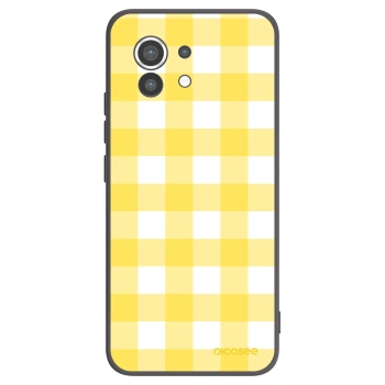 Picasee silikonski črni ovitek za Xiaomi Mi 11 - Gride lemon