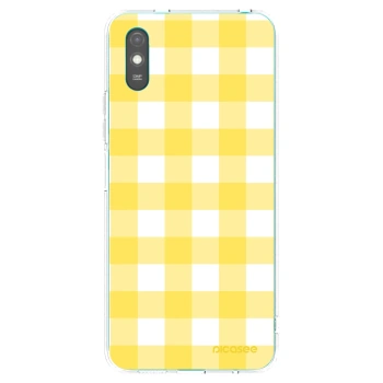 Picasee silikonski prozorni ovitek za Xiaomi Redmi 9AT - Gride lemon