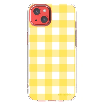 Picasee silikonski prozorni ovitek za Apple iPhone 13 - Gride lemon