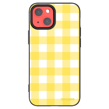 Picasee silikonski črni ovitek za Apple iPhone 13 mini - Gride lemon