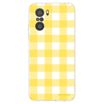 Picasee silikonski prozorni ovitek za Xiaomi Poco F3 - Gride lemon