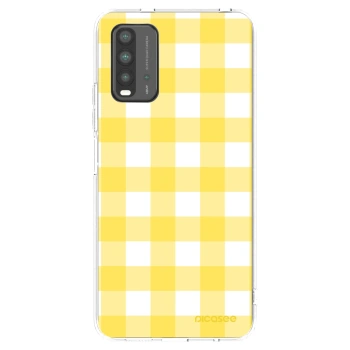 Picasee silikonski prozorni ovitek za Xiaomi Redmi 9T - Gride lemon