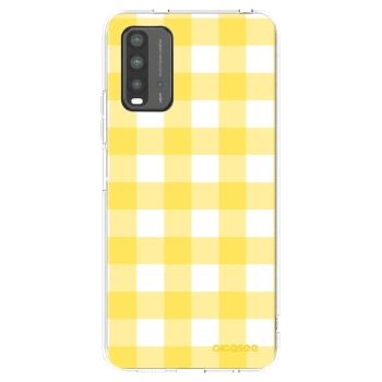 Picasee silikonski črni ovitek za Xiaomi Redmi 9T - Gride lemon