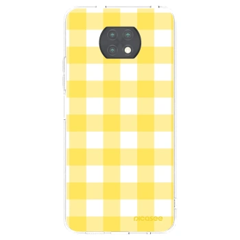 Picasee silikonski prozorni ovitek za Xiaomi Redmi Note 9T - Gride lemon