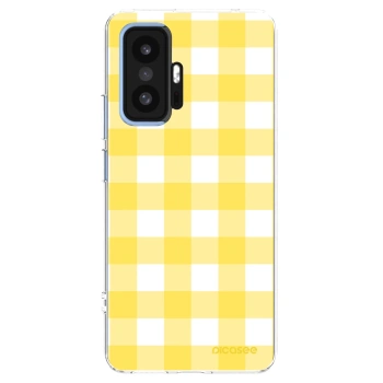 Picasee silikonski prozorni ovitek za Xiaomi 11T Pro - Gride lemon