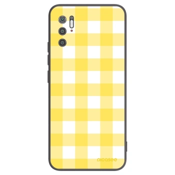 Picasee silikonski črni ovitek za Xiaomi Poco M3 Pro 5G - Gride lemon