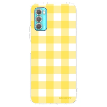 Picasee silikonski prozorni ovitek za Motorola Moto G60 - Gride lemon
