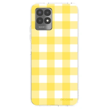 Picasee silikonski prozorni ovitek za Realme 8i - Gride lemon