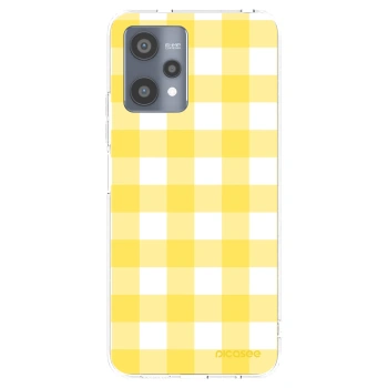 Picasee silikonski prozorni ovitek za Realme 9 Pro 5G - Gride lemon