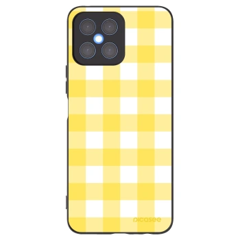 Picasee silikonski črni ovitek za Honor X8 4G - Gride lemon