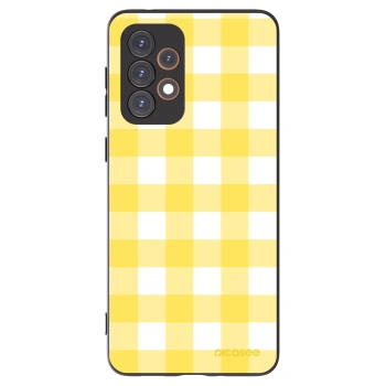 Picasee silikonski črni ovitek za Samsung Galaxy A33 5G A336 - Gride lemon