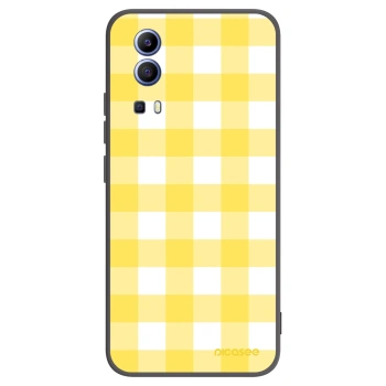 Picasee silikonski črni ovitek za Vivo Y52 5G - Gride lemon