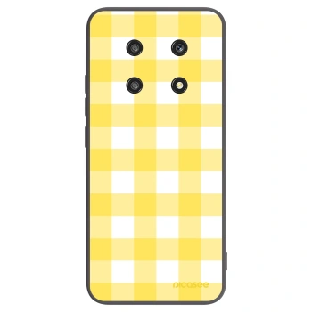 Picasee silikonski črni ovitek za Honor Magic4 Lite 5G - Gride lemon