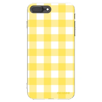 Picasee silikonski prozorni ovitek za Apple iPhone 8 Plus - Gride lemon