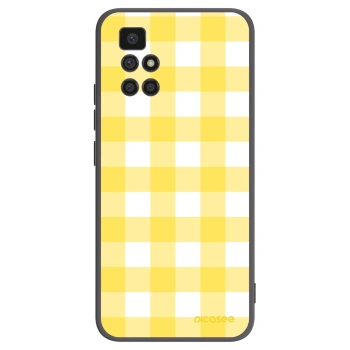 Picasee silikonski črni ovitek za Xiaomi Redmi 10 (2022) - Gride lemon