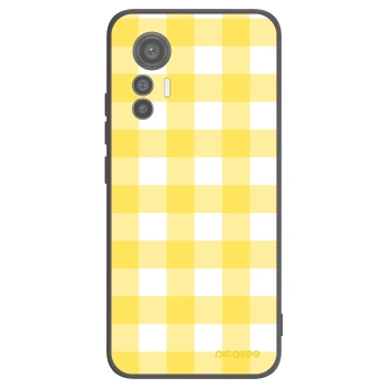 Picasee silikonski črni ovitek za Xiaomi 12 Lite - Gride lemon