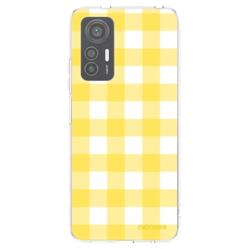 Picasee silikonski prozorni ovitek za Xiaomi 12 Lite - Gride lemon