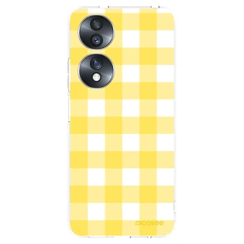 Picasee silikonski prozorni ovitek za Honor 70 - Gride lemon