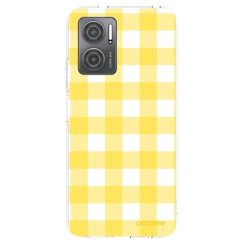 Picasee silikonski prozorni ovitek za Xiaomi Redmi 10 5G - Gride lemon