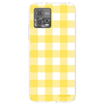 Picasee silikonski prozorni ovitek za Motorola Moto G72 - Gride lemon