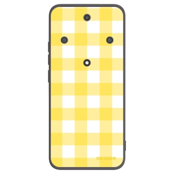 Picasee silikonski črni ovitek za Honor Magic5 Lite 5G - Gride lemon