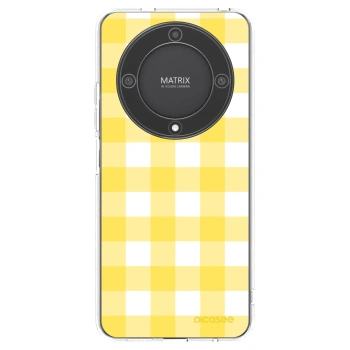 Picasee silikonski prozorni ovitek za Honor Magic5 Lite 5G - Gride lemon