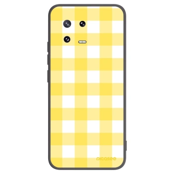 Picasee silikonski črni ovitek za Xiaomi 13 Pro - Gride lemon