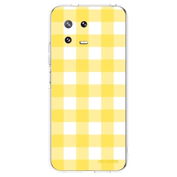 Picasee silikonski prozorni ovitek za Xiaomi 13 Pro - Gride lemon