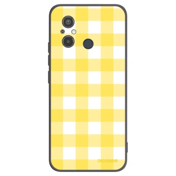 Picasee silikonski črni ovitek za Xiaomi Redmi 12C - Gride lemon