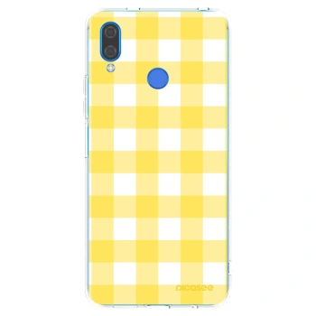 Picasee silikonski prozorni ovitek za Huawei Nova 3 - Gride lemon